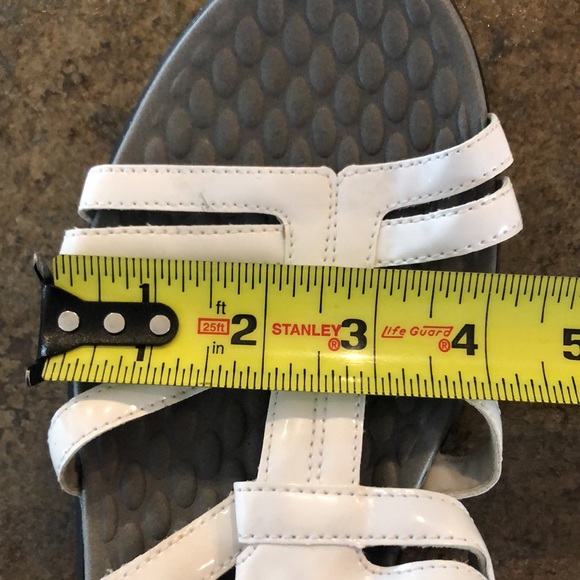 Clark’s White Sandals - Picture 5 of 7